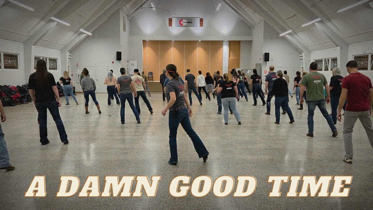 A Damn Good Time Line Dance  Avec les élèves