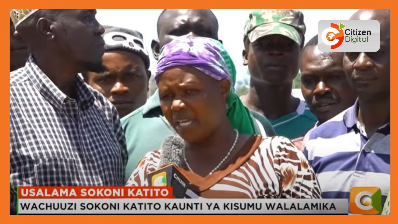 Wachuzi katika soko la Katito kaunti ya Kisumu wasema hali ya usalama inadorora sokoni