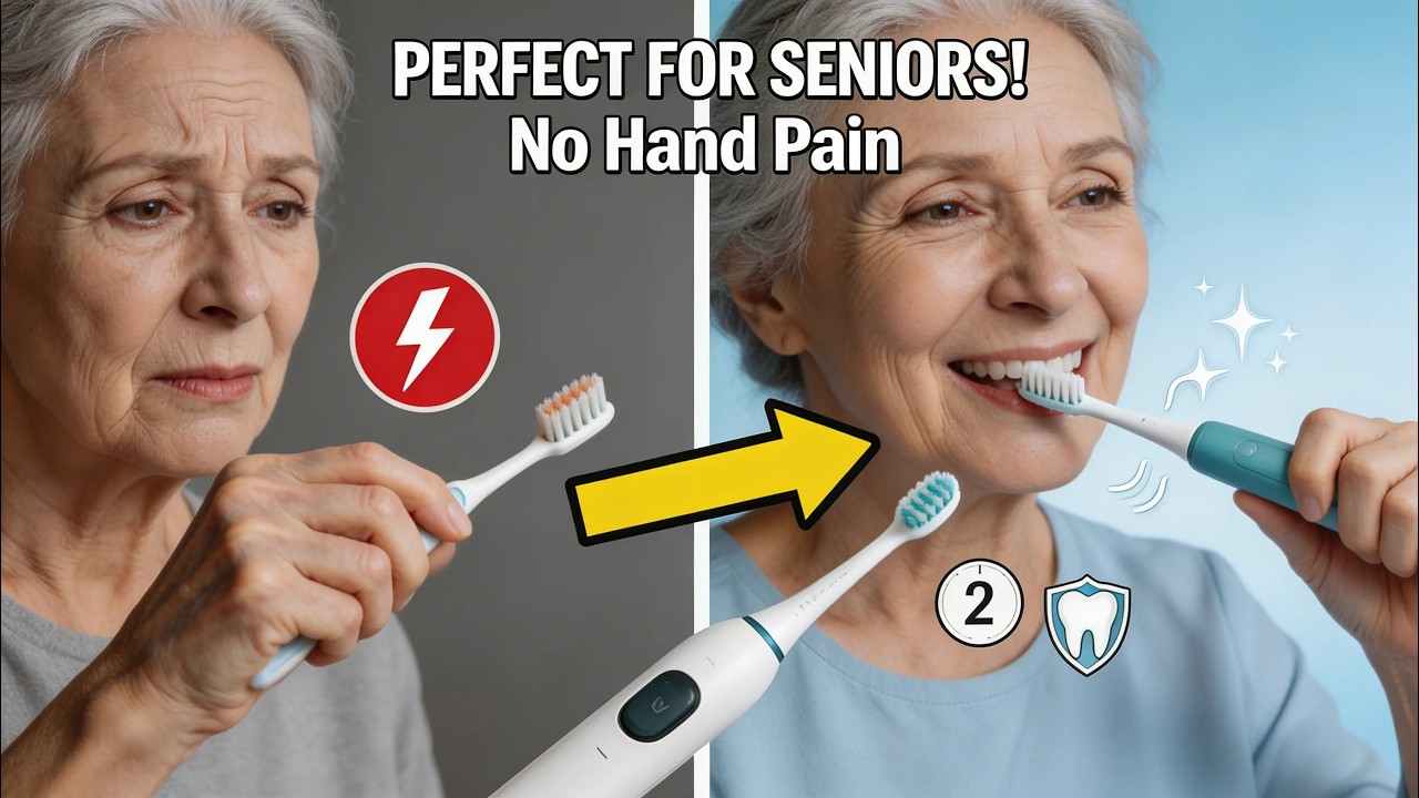 Dentist Reveals: 3 Best Electric Toothbrushes for Seniors (Stop Using Manual Brushes!)