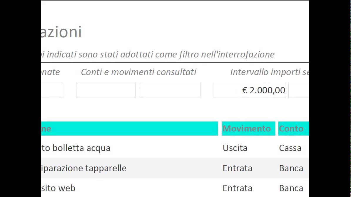 PRIMA NOTA IN ACCESS. CORSO COMPLETO IN ITALIANO