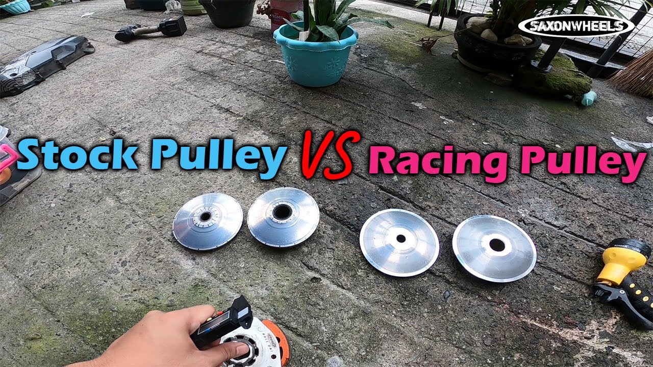 Ano ang mas maganda? RACING Pulley or STOCK Pulley?