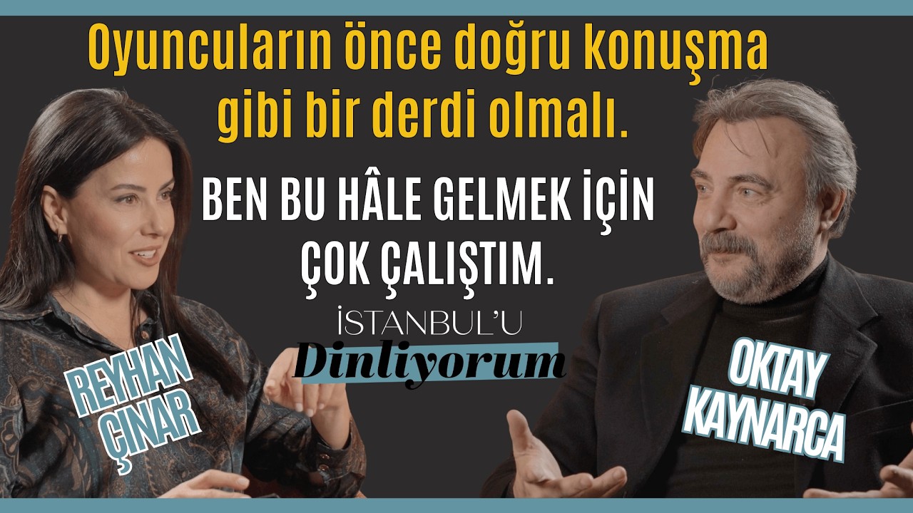 Usta Oyuncu ve Sunucu Oktay Kaynarca / İstanbul'u Dinliyorum