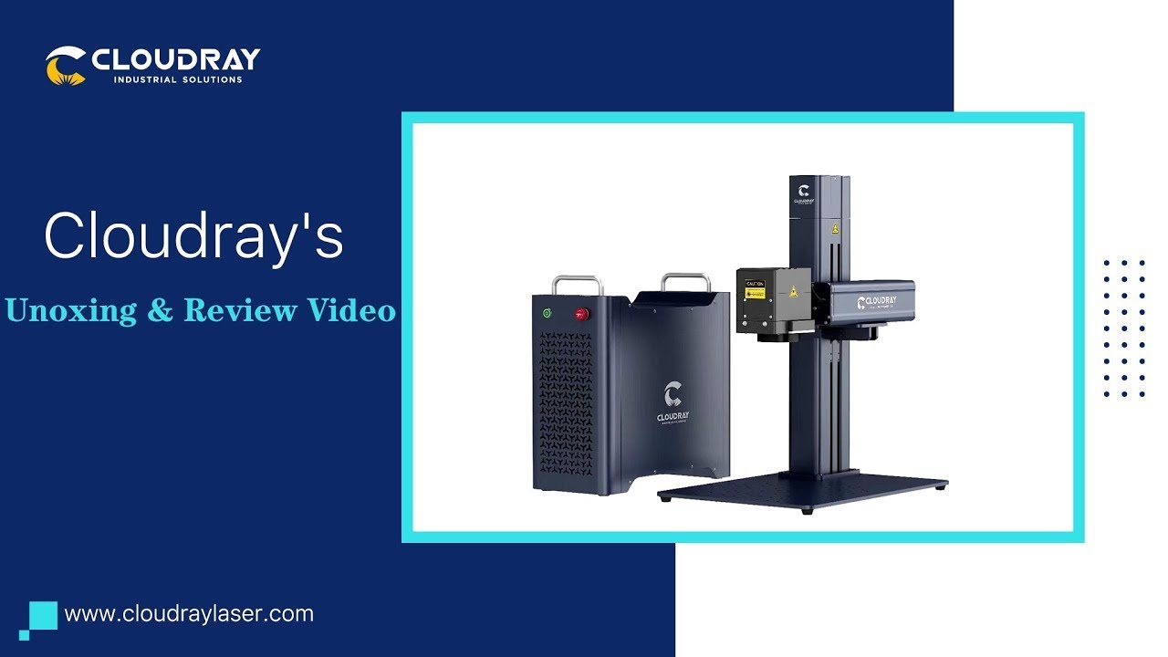 Cloudray GM-100 100W Fiber Laser for Metal Engraving Marking Cutting