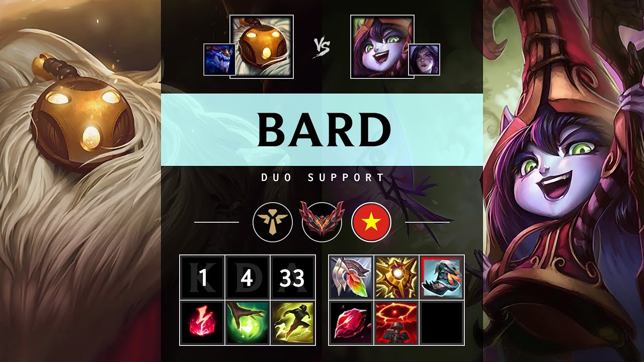 Bard Support vs Lulu - VN Grandmaster Patch 25.17