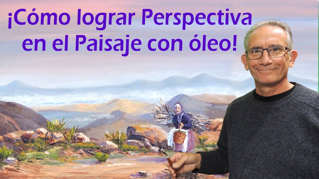 👉 Còmo Pintar con Óleo y usar La PERSPECTIVA en la PINTURA! 🎨 😲Cómo lograr PROFUNDIDAD y VOLUMEN 👌