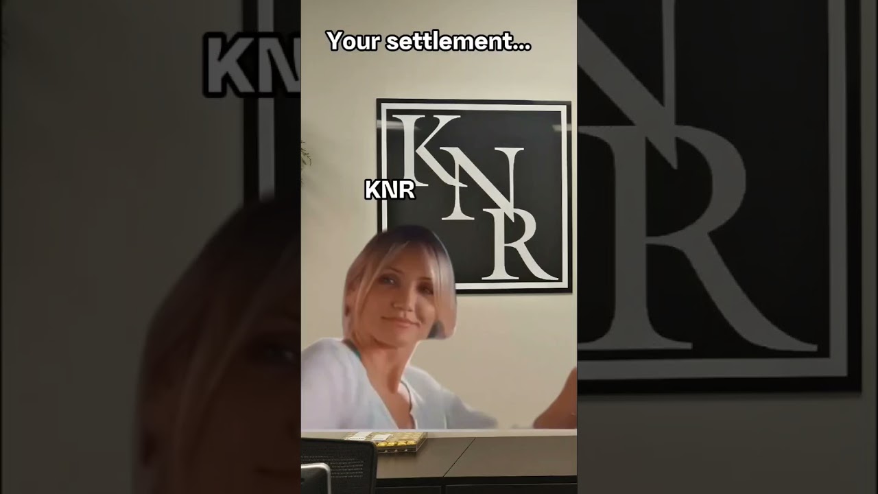 A KNR lawyer will work to maximize your personal injury claim. #ohiolawyer #settlement #meme