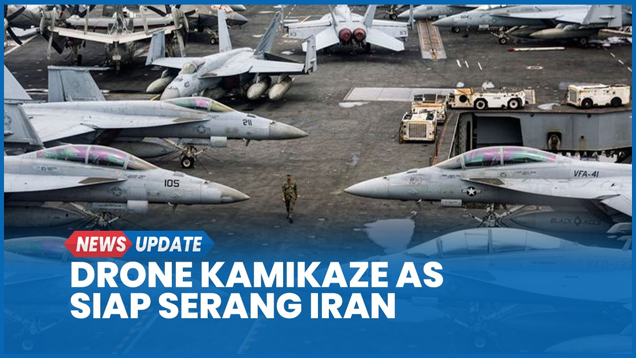 Unit Drone Kamikaze Pertama Pentagon Siaga Tunggu Komando Trump Serang Iran