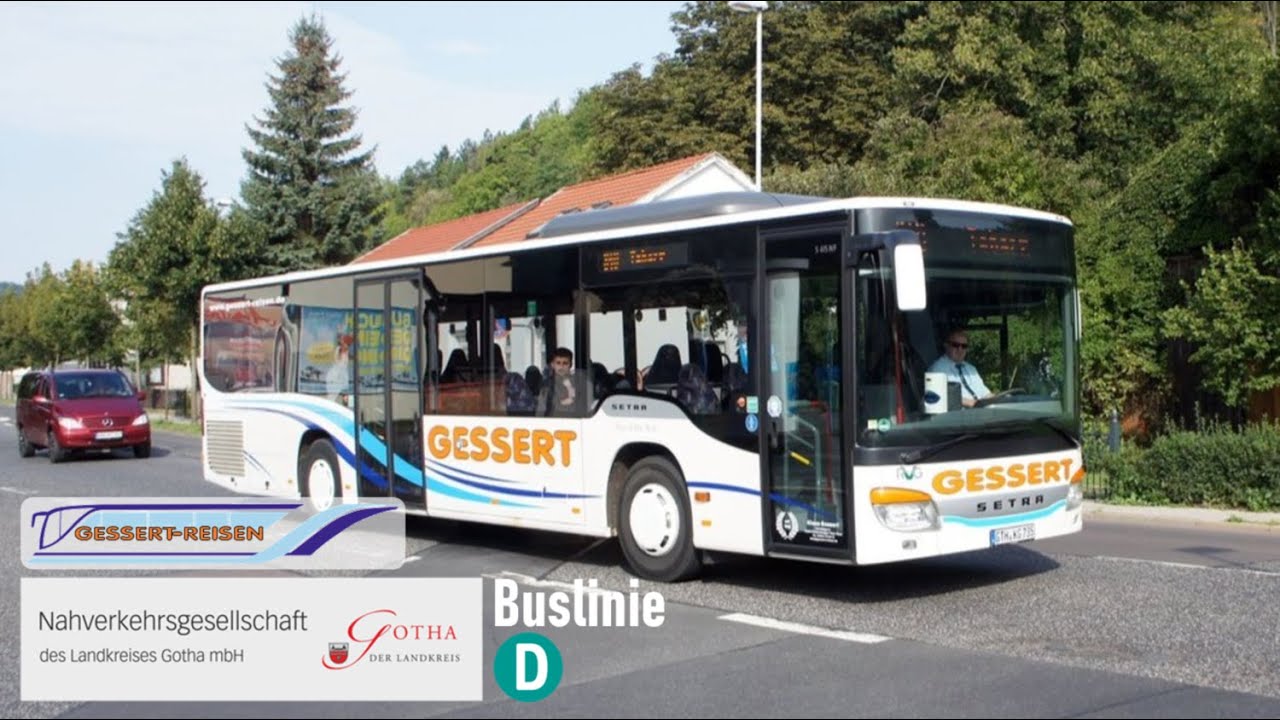 NVG Gotha | Mitfahrt Bus D: O.-Gründler-Str. - Töpfleben | Setra S 415 NF (Gessert)