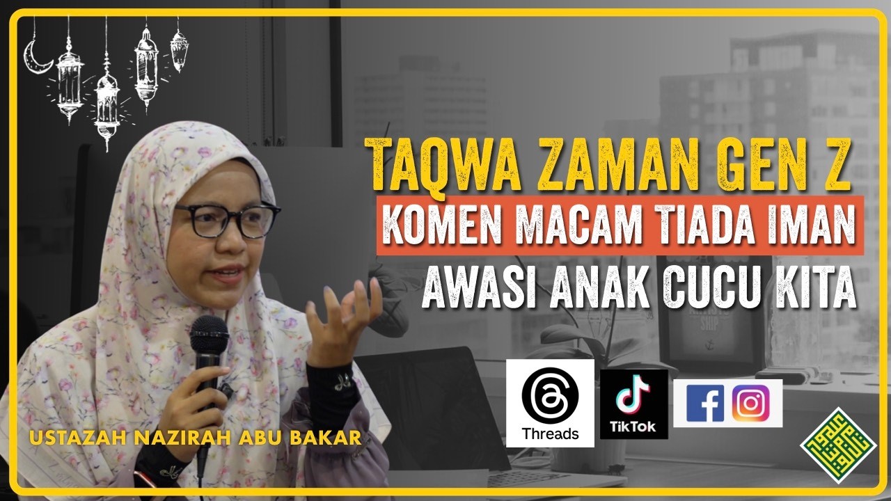 Taqwa Di Zaman Media Sosial. Komen Seperti…