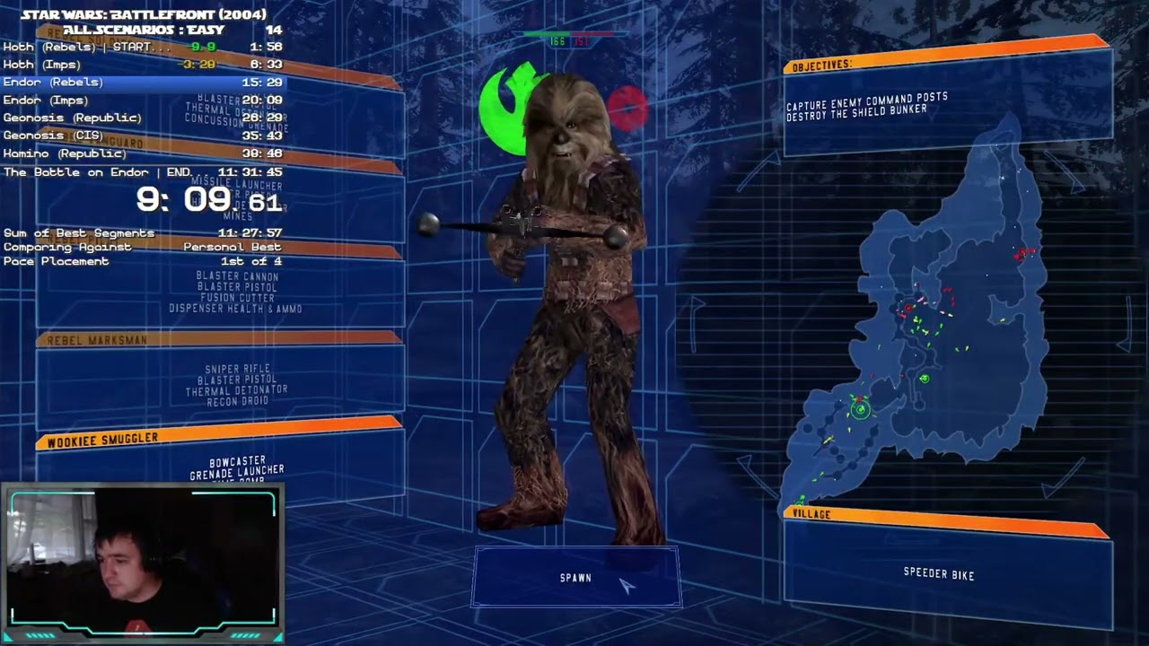 SWBF1 All Scenarios Easy in 10:33:29 (PB)