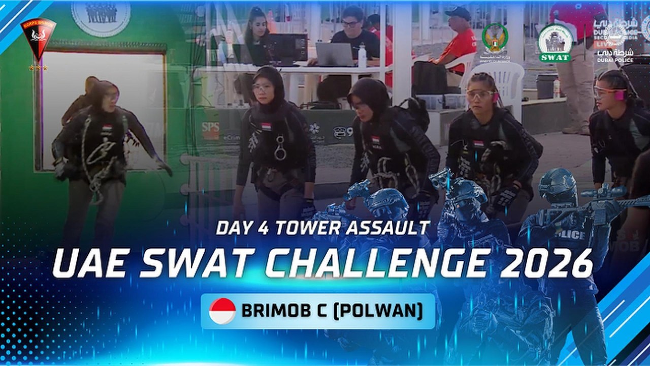 TIM BRIMOB C (POLWAN) - UAE SWAT CHALLENGE DUBAI 2026 DAY 4