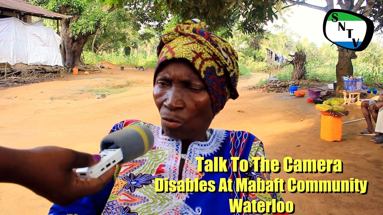 Talk To The Camera - The Disable Of Magbafti Community - Waterloo - Sierra Leone