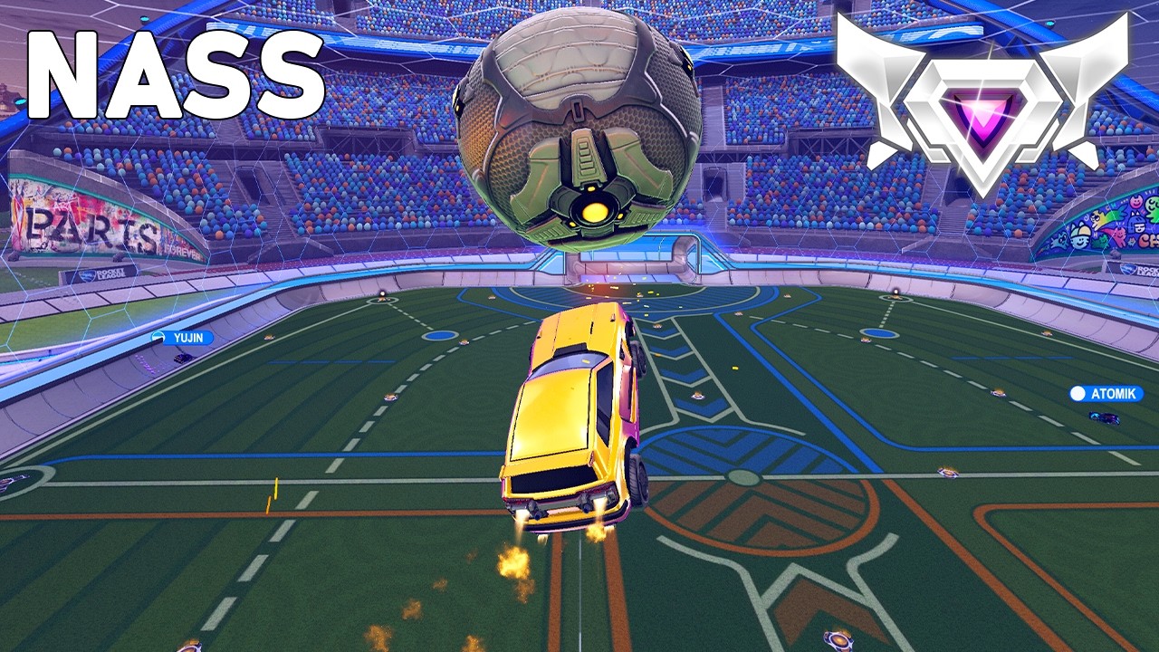 NASS Rocket League Gameplay (SSL 2v2)
