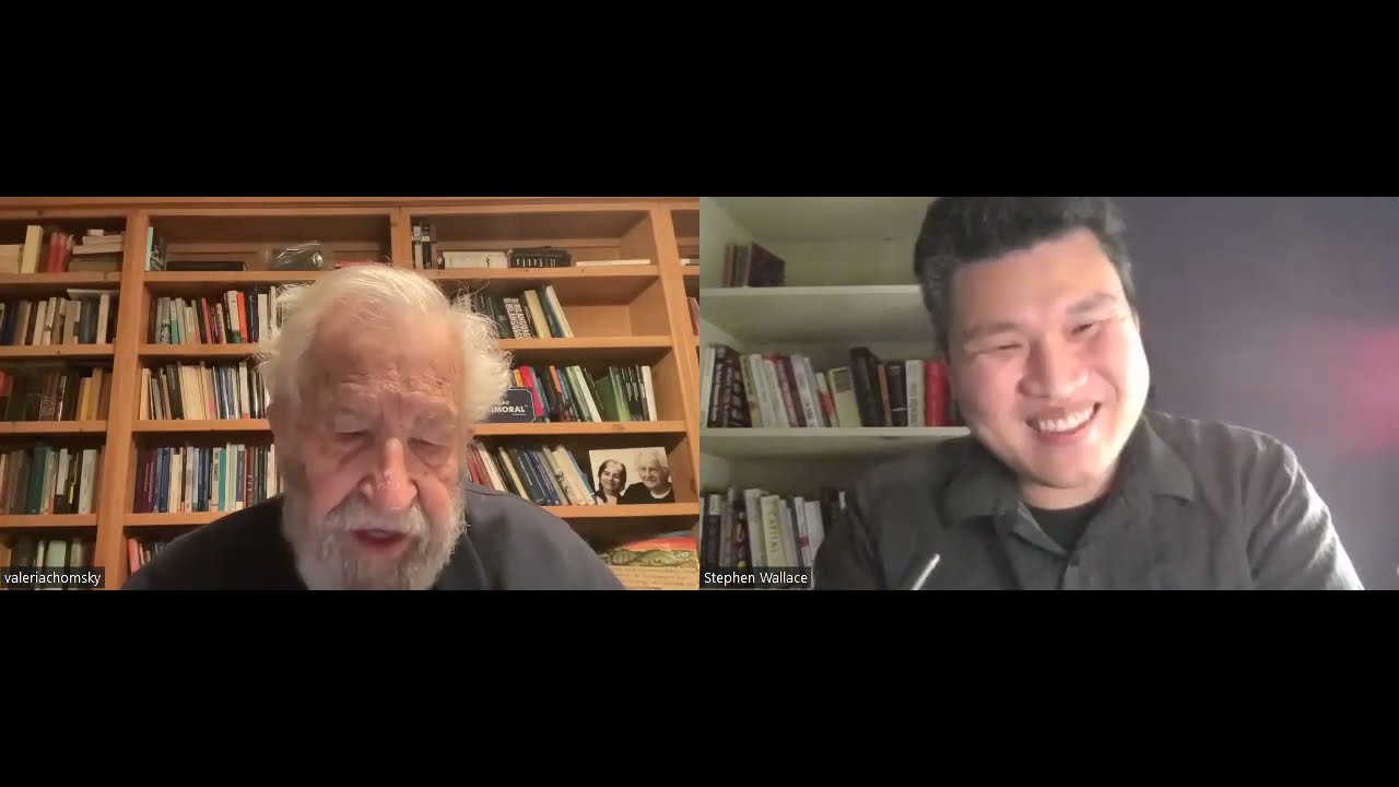 Sunrise Movement Activist talks to Noam Chomsky`