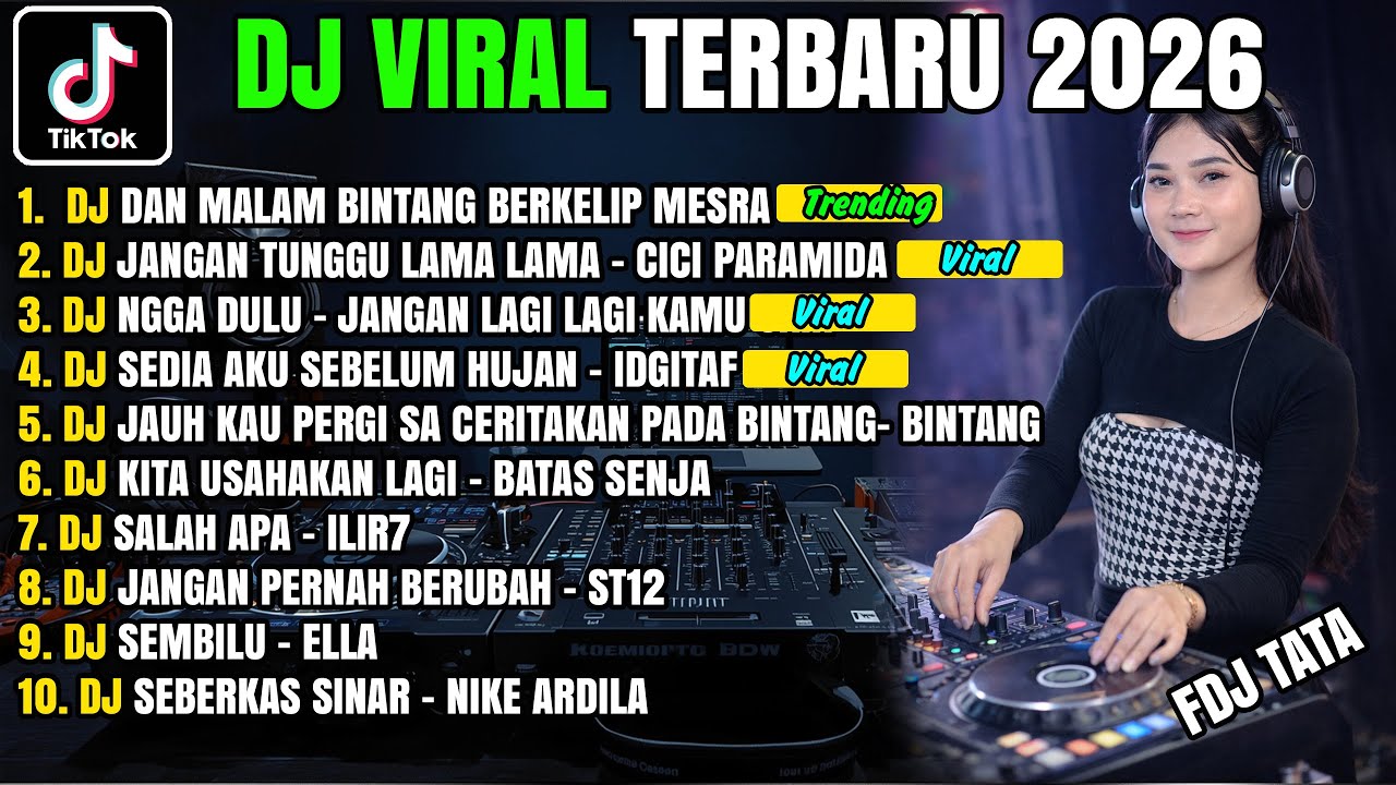 DJ TIKTOK TERBARU 2026 🎶 DAN MALAM BERKELIP MESRA – AY D’BAGINDAS | FULL BASS VIRAL