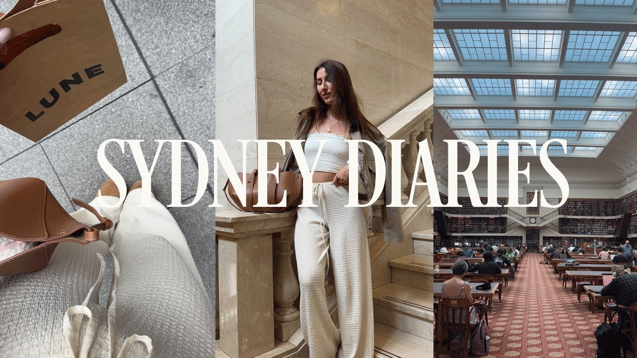 SYDNEY SOLO DIARIES : STATE LIBRARY, HAUL MARQUES AUSSIES