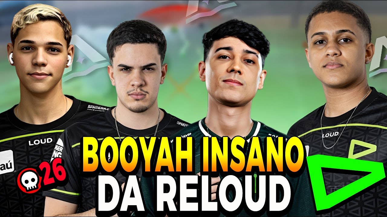 RELOUD ATROPELA NA ALL STAR LATAM E GARANTE BOOYAH INSANO COM 26 ABATES