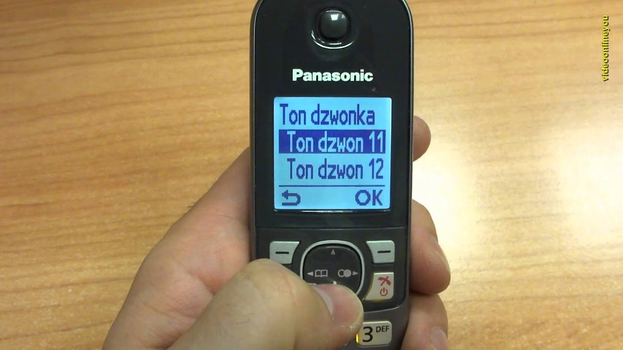 Panasonic KX-TG6811 - Cyfrowy Telefon Bezprzewodowy (PREZENTACJA)