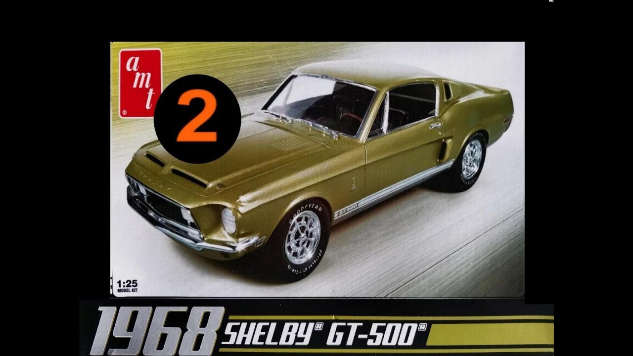 AMT Shelby Mustang build with a difference. Part 2 and finished .