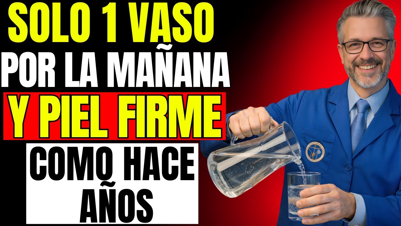 1 Vaso En Ayunas Que REGENERA Tu COLAGENO y Detiene Las ARRUGAS En Adultos Mayores | Dr. Dylan