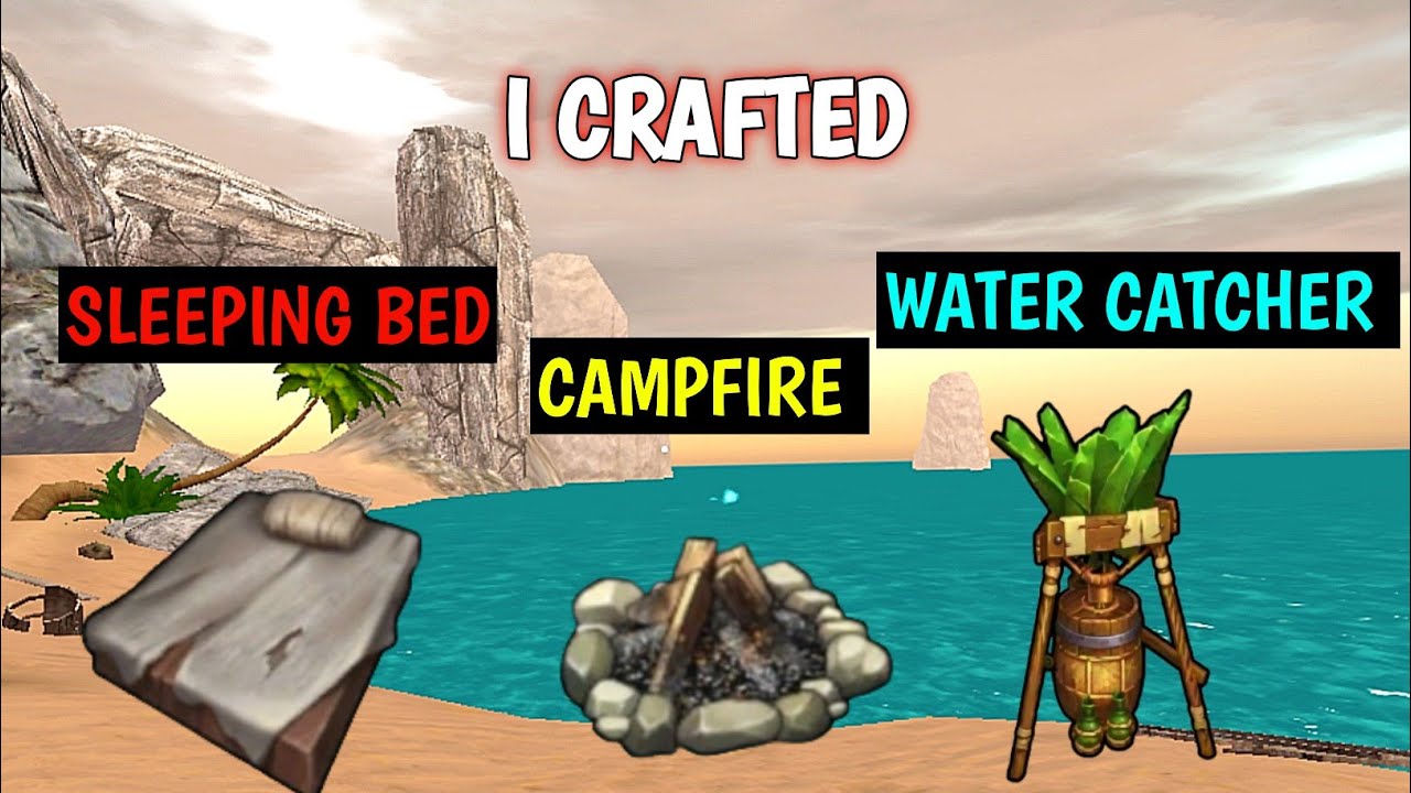 I CRAFTED A THREE NEW ITAM RAIN | LAST PIRATE SURVIVAL ISLAND GAME | HINDI ME  #3