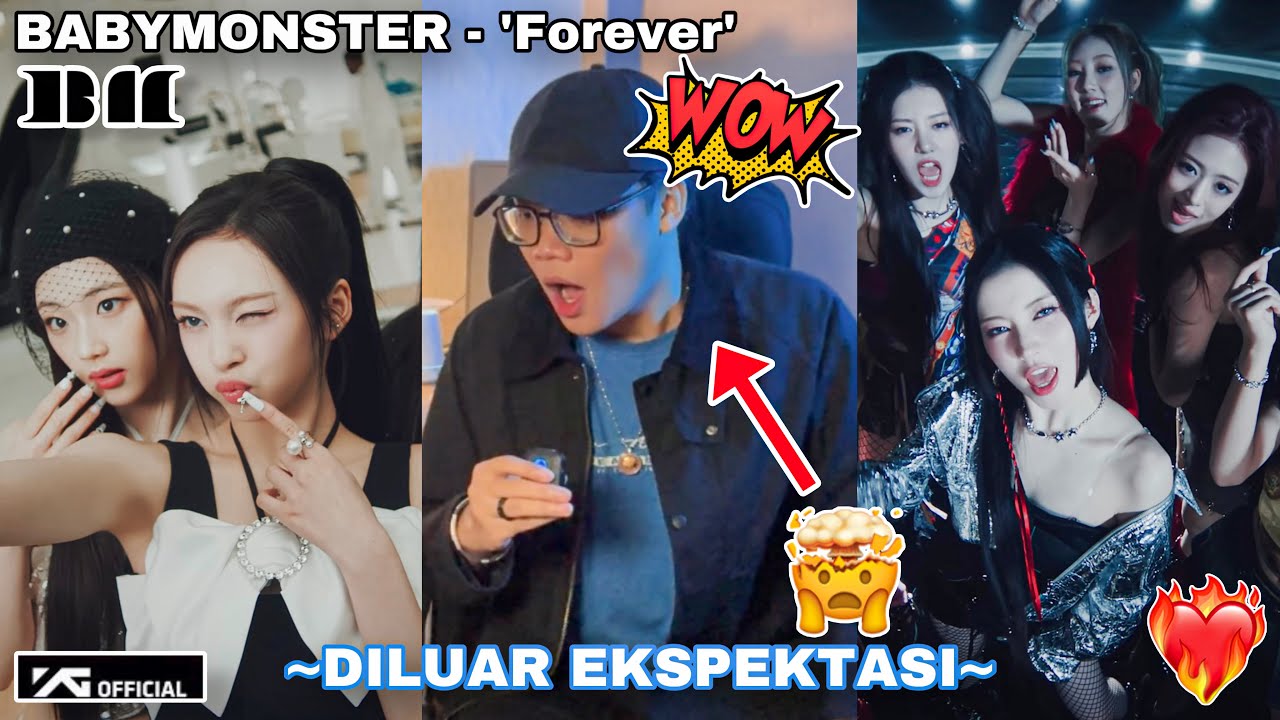 GUE SAMPE SPEECHLESS🤯|| BABYMONSTER - ‘FOREVER’ M/V || REACTION (Indonesia)