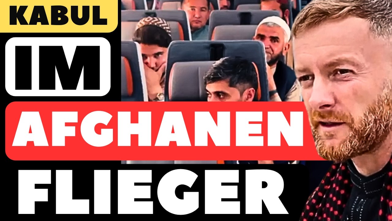 🇦🇫 Ich fliege mit Migranten von Afghanistan nach Deutschland (Nur Männer)