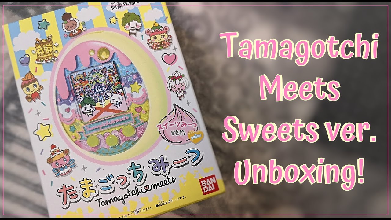 TamaPosta: Tamagotchi Meets Sweets Unboxing! [ITA]