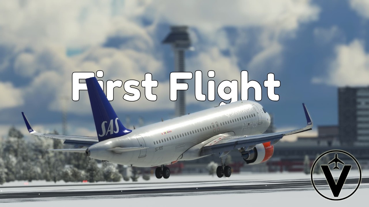 My first *SOLO* VATSIM flight (stressful)