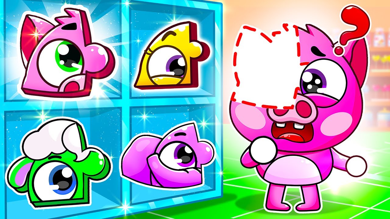 Find My Body Parts Song | Body Puzzle Play | Funny Songs for Kids