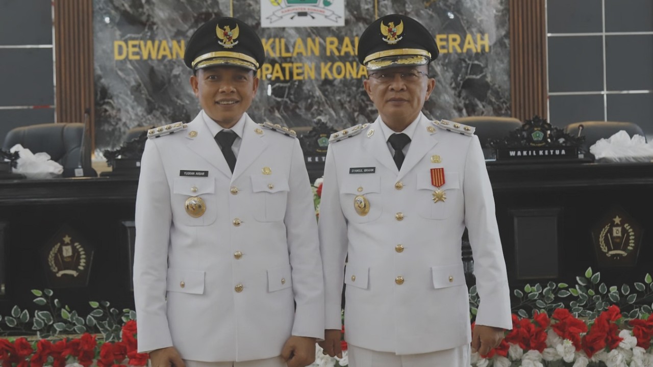 1 TAHUN PERJALANAN BUPATI DAN WAKIL BUPATI KONAWE YA-SYAM (PROGRAM PEMERINTAH & PRESTASI 2025-2026)