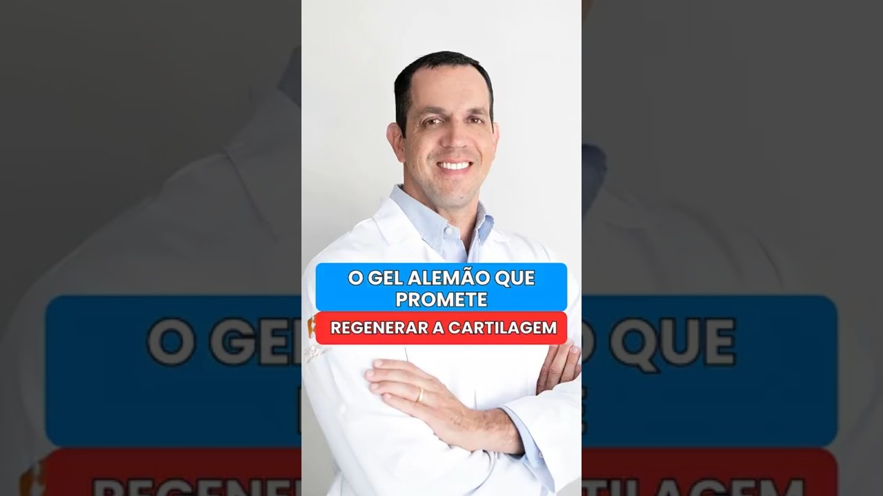 O gel alemao que promete regenerar a cartilagem