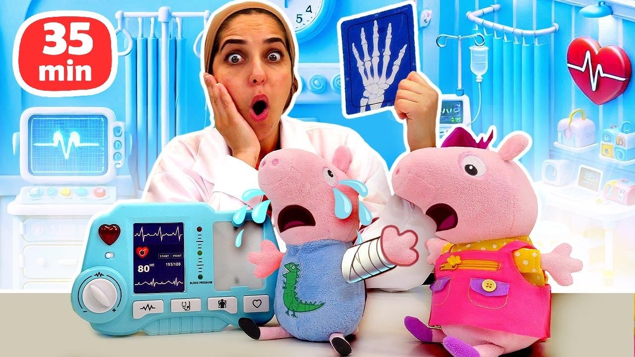 Clinique des peluches : le docteur aide les jouets. Histoires amusantes pour enfants