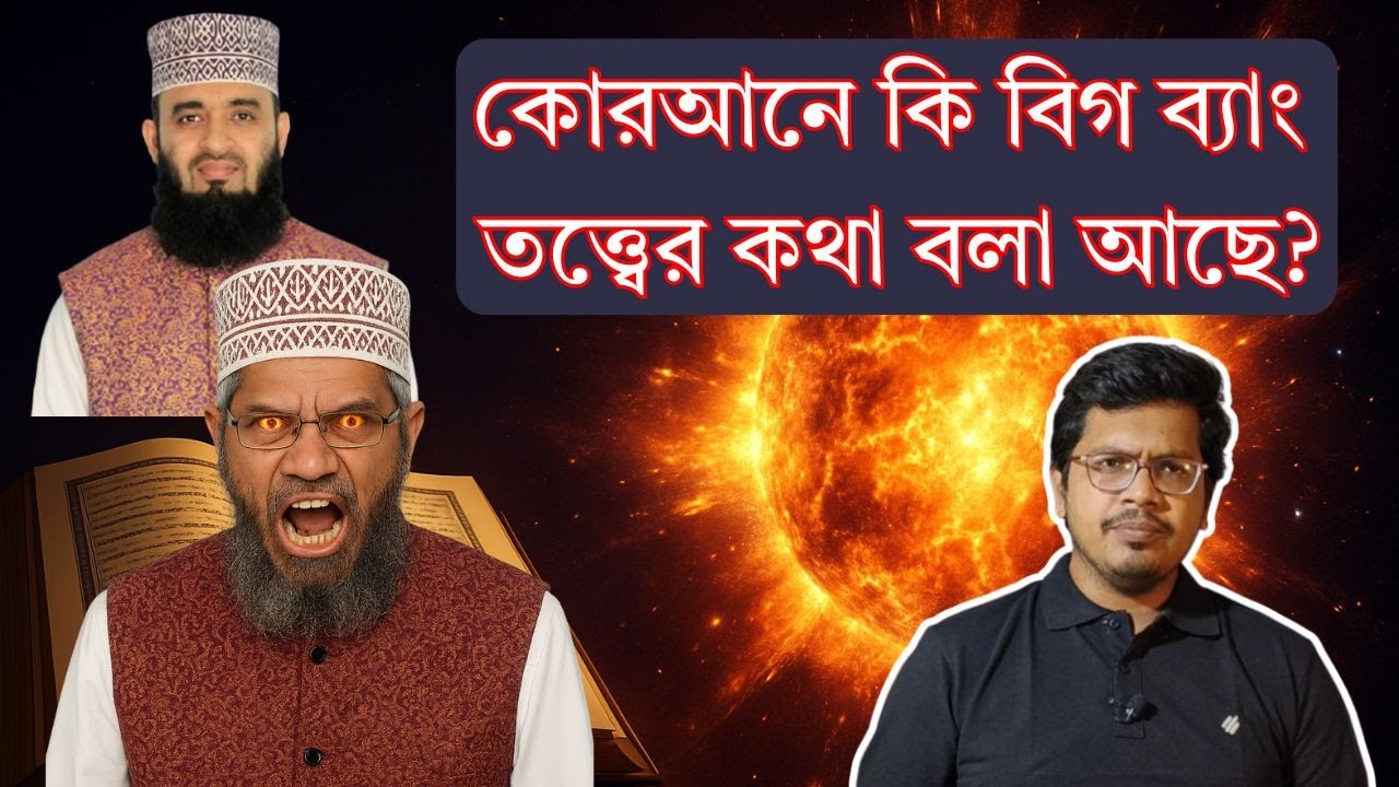কোরআনে কি বিগ ব্যাং এর কথা বলা হয়েছে? মহাবিশ্বের সৃষ্টি সম্পর্কে কোরআনের কথা কি সঠিক? নাকি ভুল?
