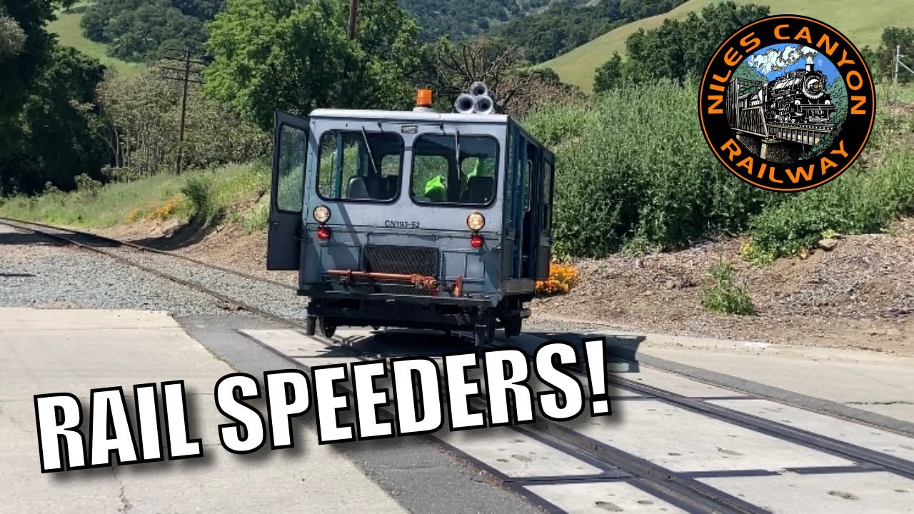 Niles Canyon Rail Speeders Experience