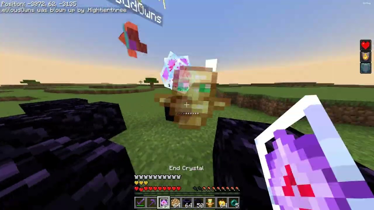Triple Double - 1.21.4 Minecraft Bedrock Crystal Pvp Montage