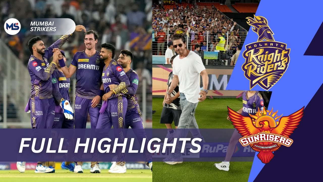 Kolkata Knight Riders vs Sunrisers Hyderabad | Qualifier 1 | IPL Highlights 2024 | KKR vs SRH