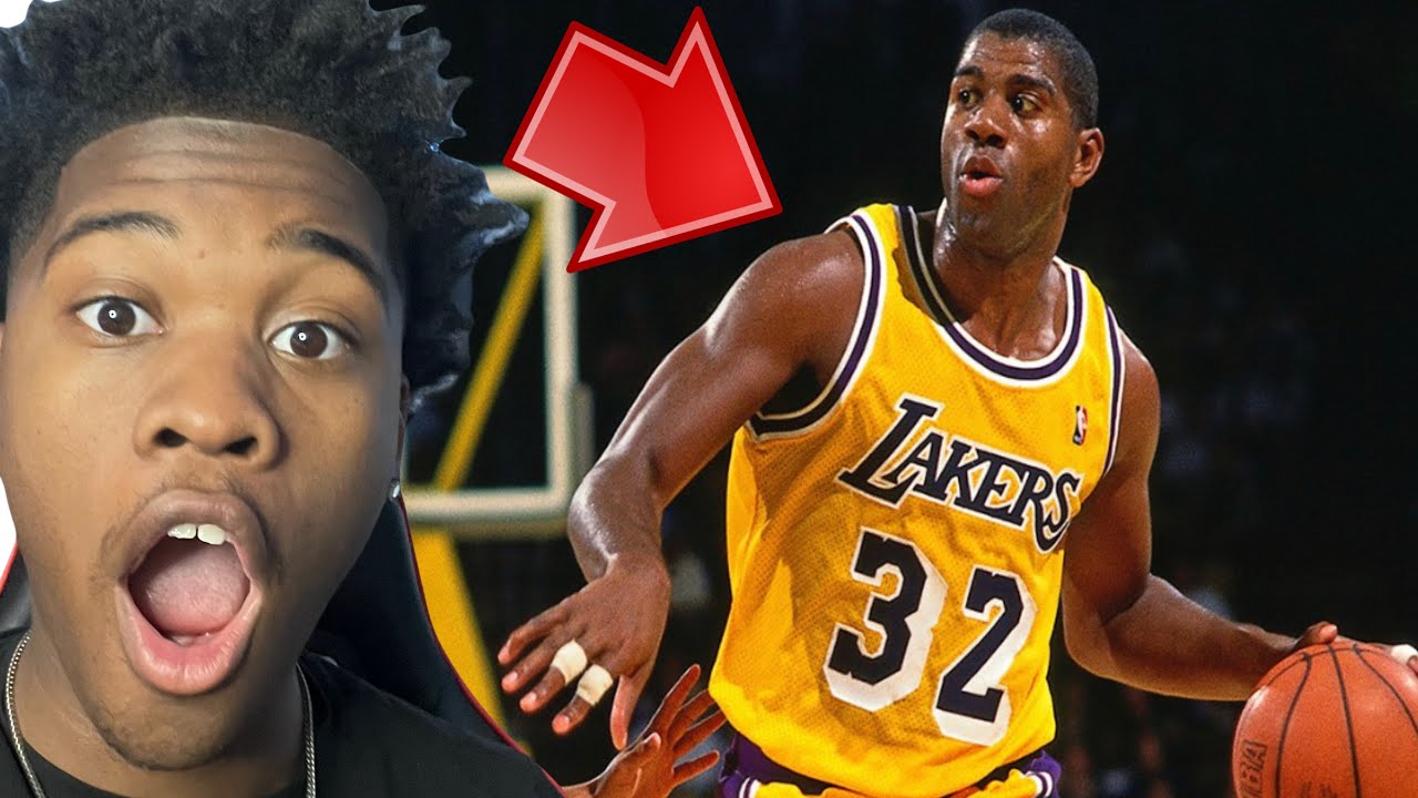 GREATEST PG EVER?!? Magic Johnson Ultimate Mixtape  | REACTION!!