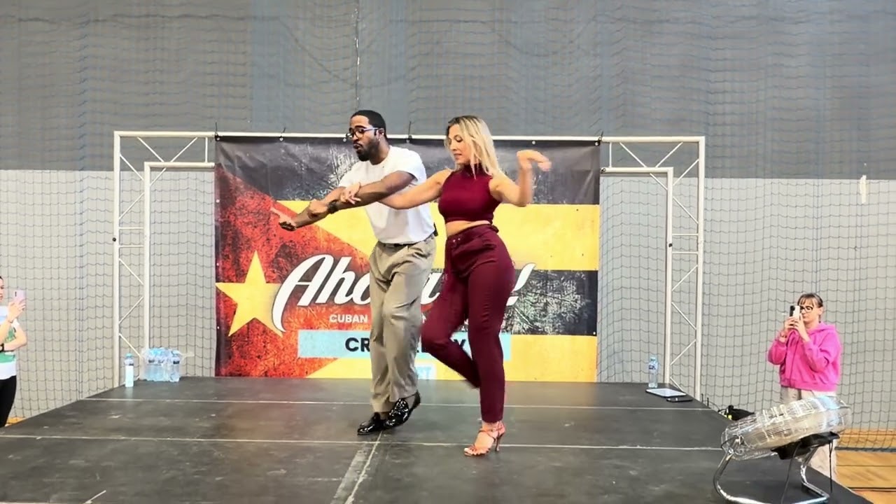 Edyta Kawasny & Adonis @ahoraSi 2026 Cuban salsa partnerwork with style - tutorial 