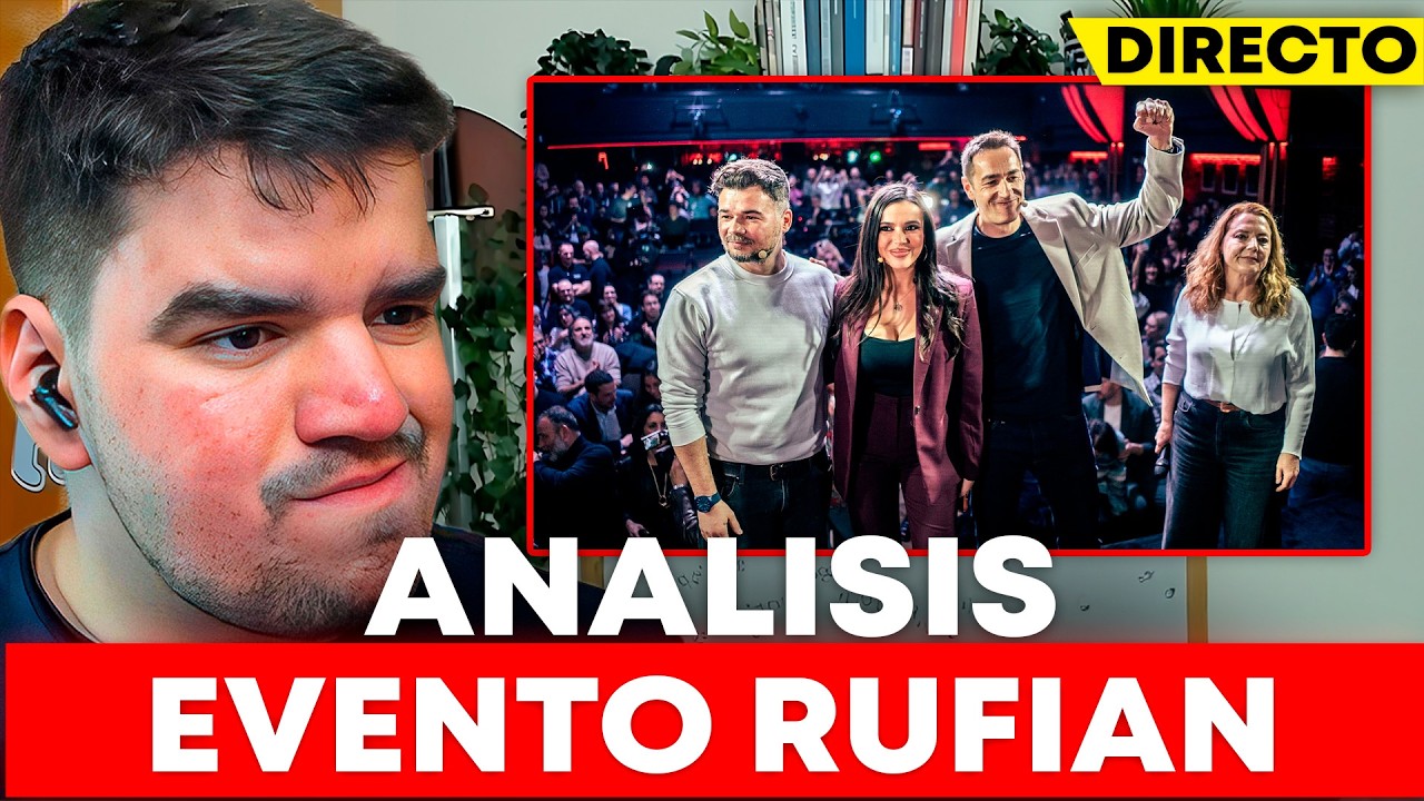 FUI AL ACTO DE RUFIAN, ANALISIS - DETENIDO PRINCIPE ANDRES EPSTEIN - VOX PURGA A ORTEGA SMITH