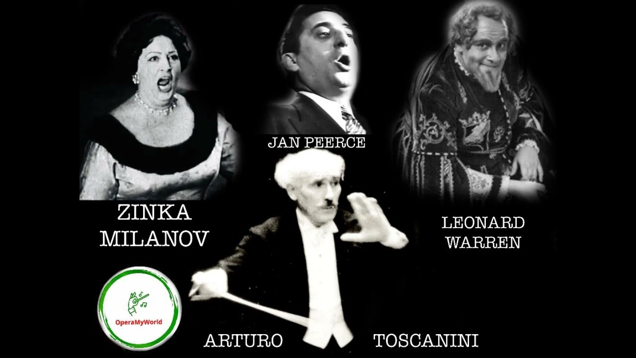 Milanov in Rigoletto's Act III - Toscanini, Warren & Peerce (Live, 25/05/1944)