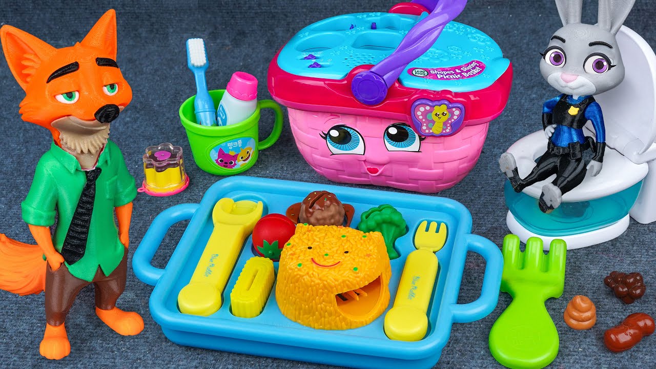 60 Minutes Ultimate Zootopia Cooking Toys Playset, Unboxing Bunny Kitchen Set | Tina Review