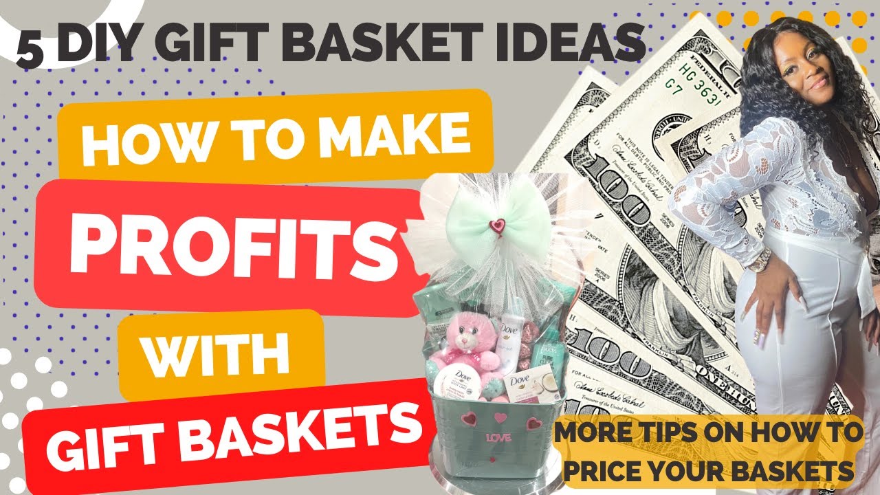 5 Easy DIY Gift Basket Ideas plus Tips on How to Price Gift Baskets | #basket #diygift #howto #vday