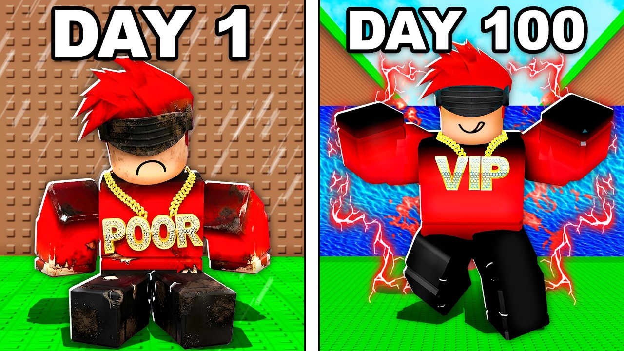 I Survived 100 Days As The OWNER Of Escape Tsunami For Brainrots...