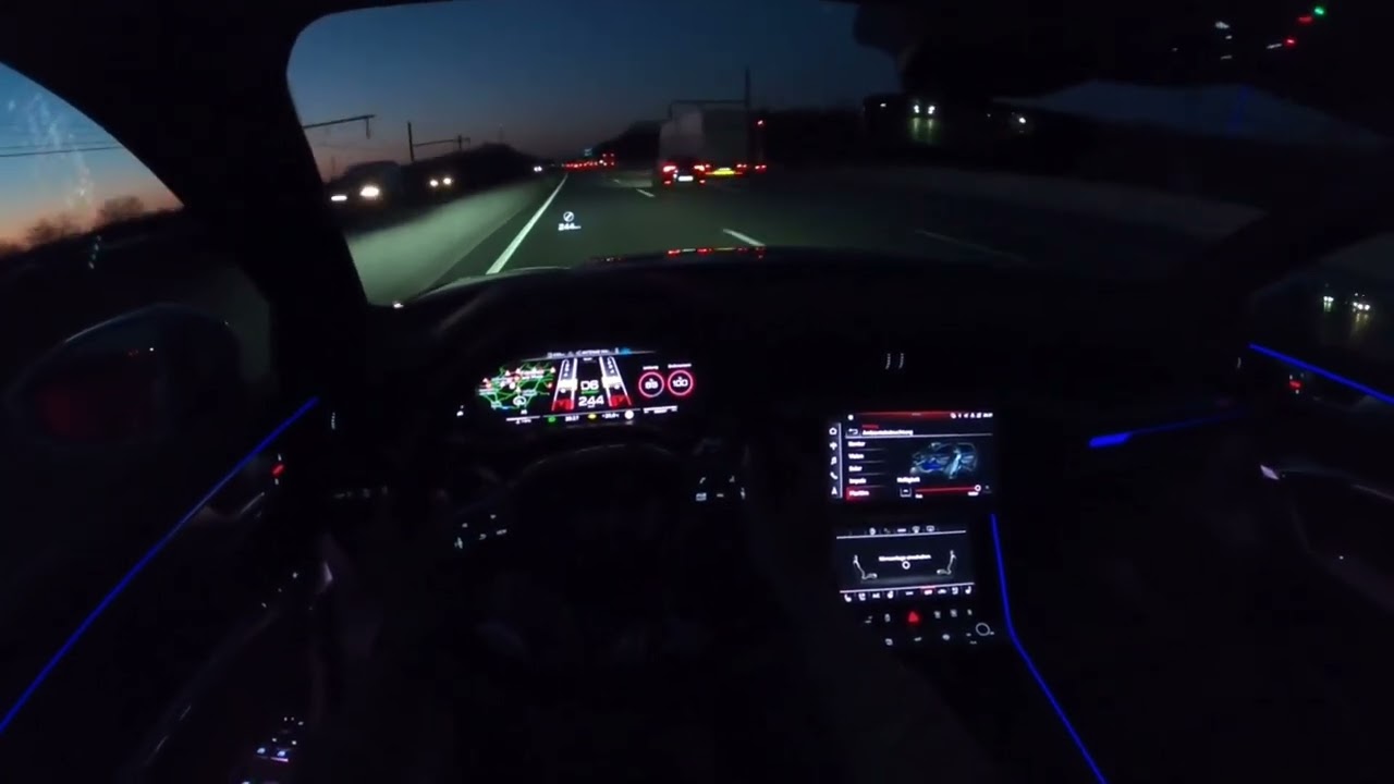 KEROSENE - AUDI RS6 Autobahn - Night Drive