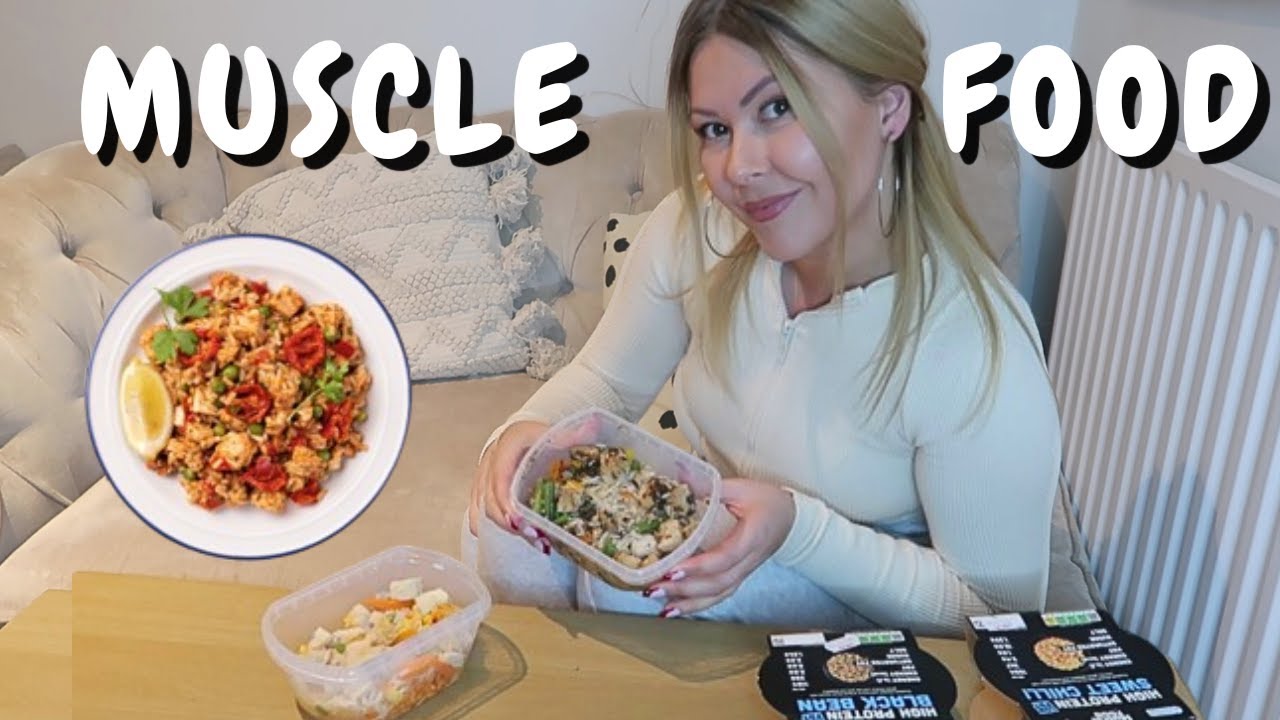 Trying MUSCLEFOOD Meals| Healthy High Protein Meal Prep Subscription