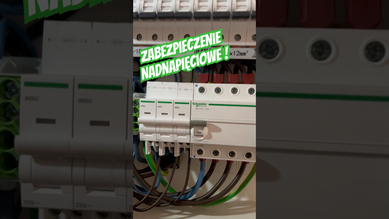 🔌 Jak działa wyłącznik nadnapięciowy Schneider Electric? | Bezpiecznik nadnapięciowy Acti9 iMSU255