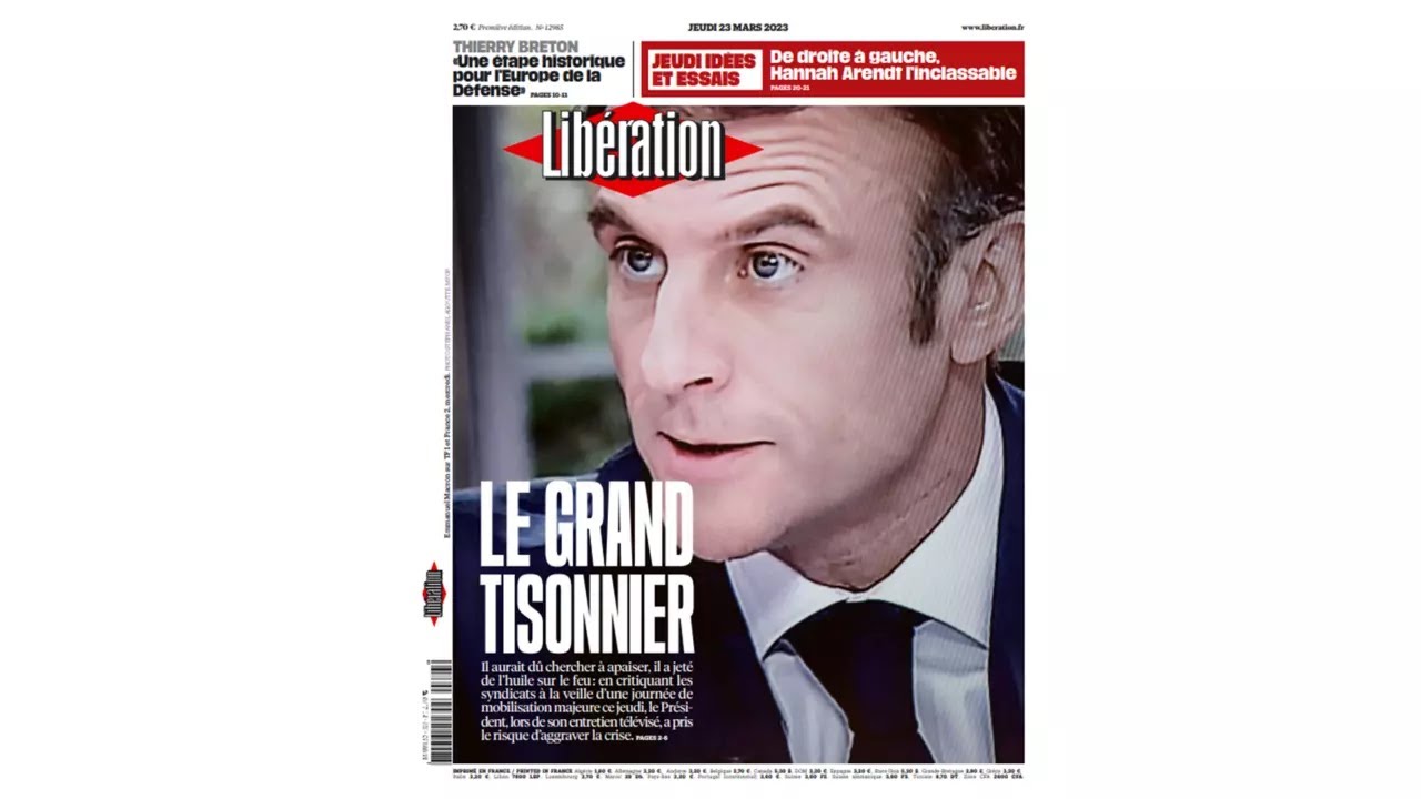 Adding fuel to the fire? France's Macron remains defiant over pension reforms &bull; FRANCE 24 English