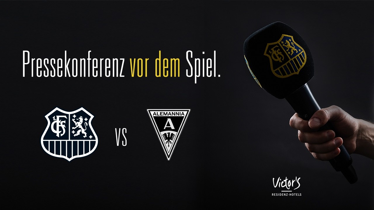 1. FC Saarbr&uuml;cken - Alemannia Aachen - Pressekonferenz vor dem Spiel