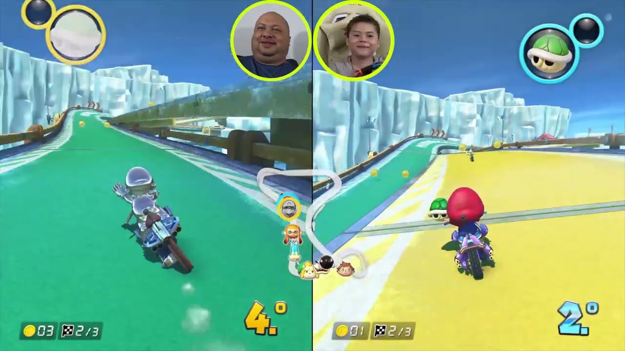 Jogando Mario 8 Kart Deluxe - Taça Triforce (11) - Nintendo Switch #mario3d #nintendo #mariokart